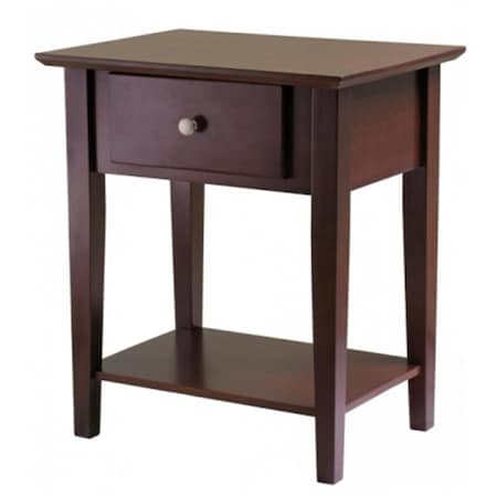 Doba-Bnt Shaker Night Stand with Drawer SA836976